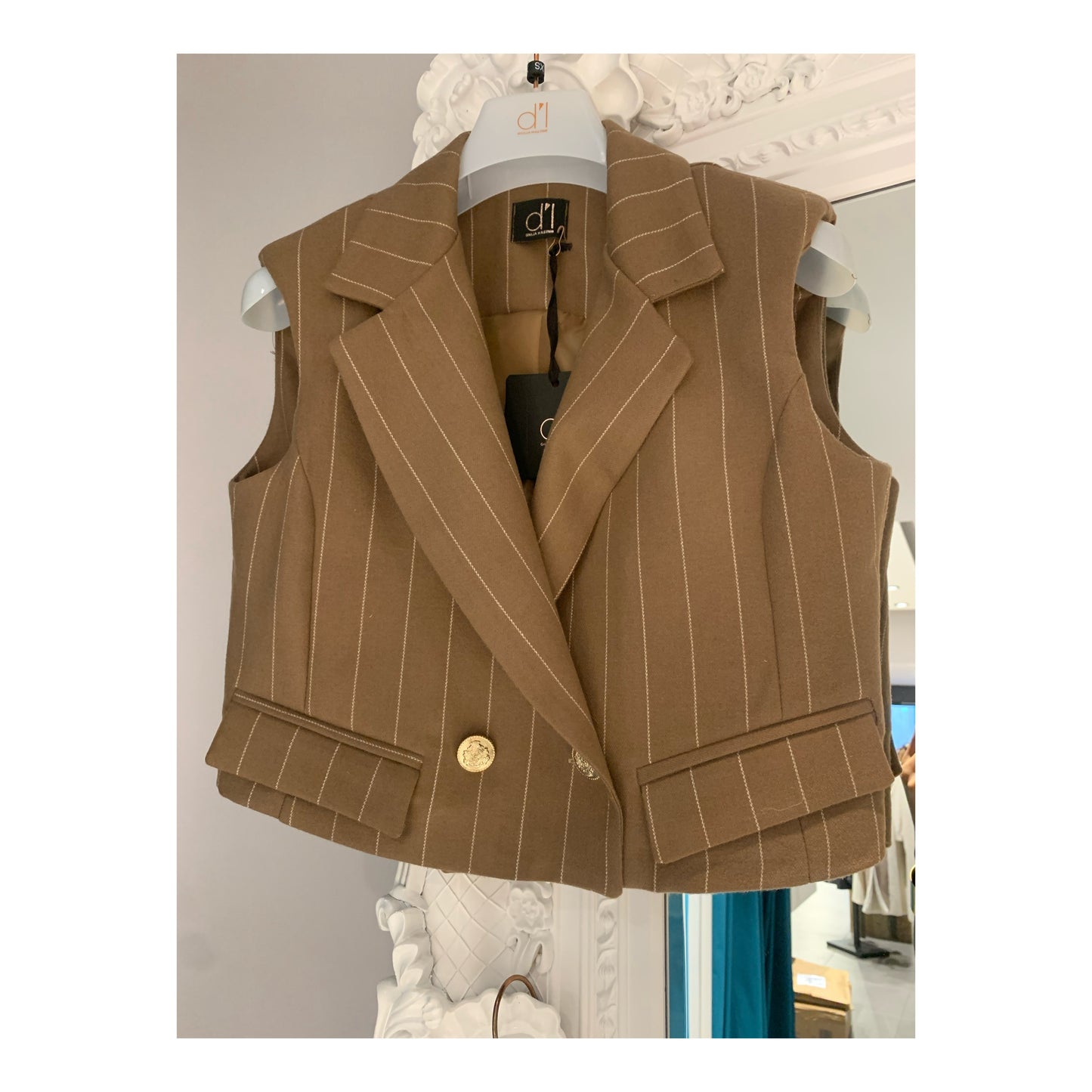 Gilet gessato - Dell