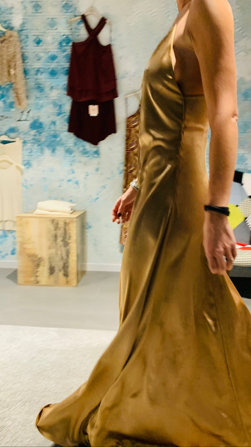 Abito lungo bronzo - Merci