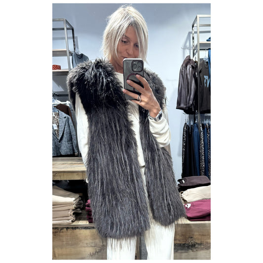 Gilet ecopelliccia - Meme Road