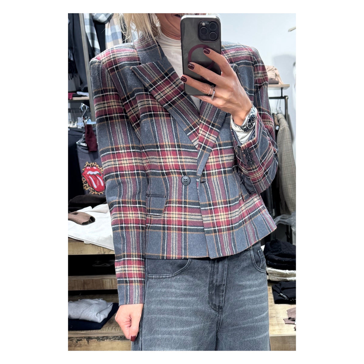 Blazer caldo cotone corto - Tensione In