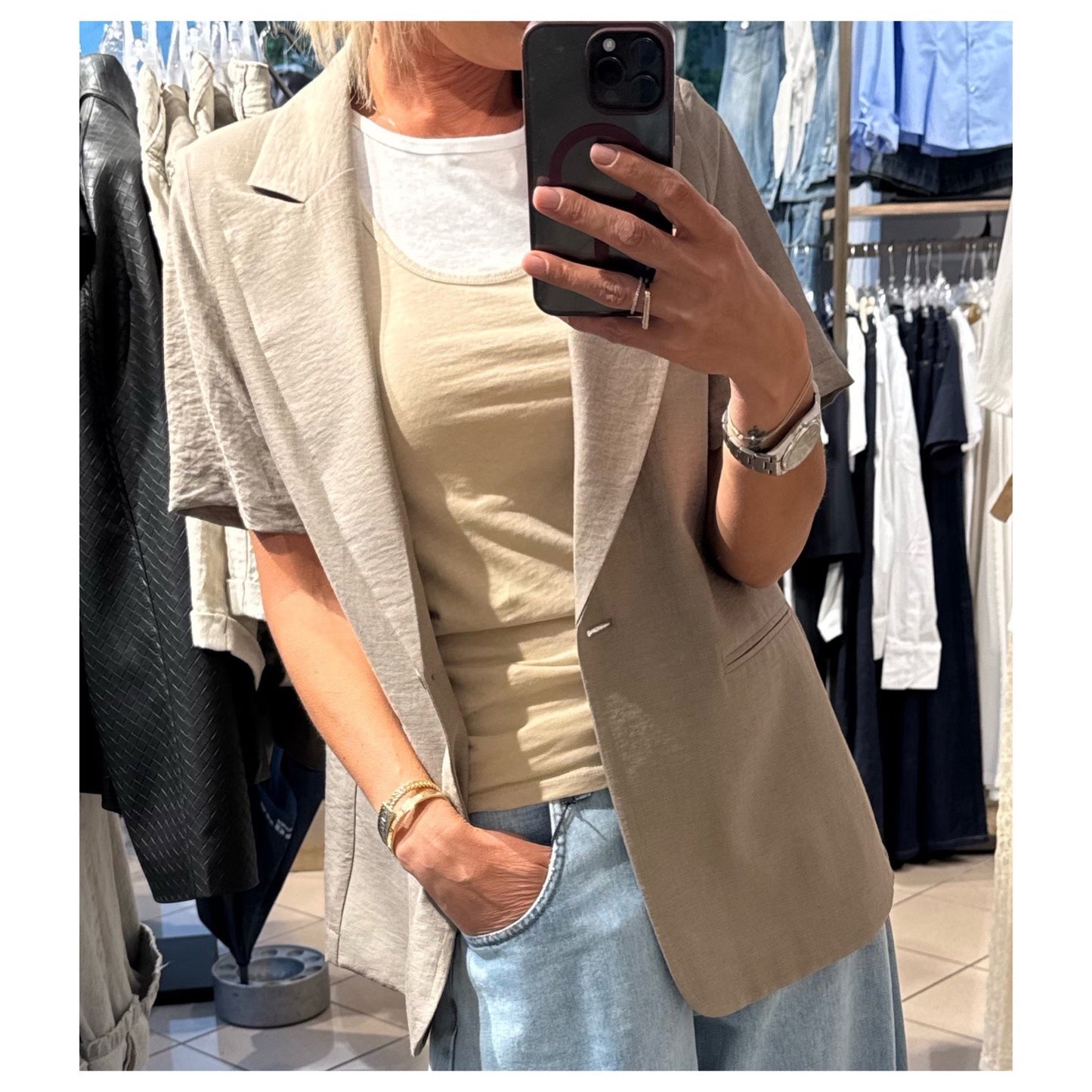Blazer manica corta - Haveone