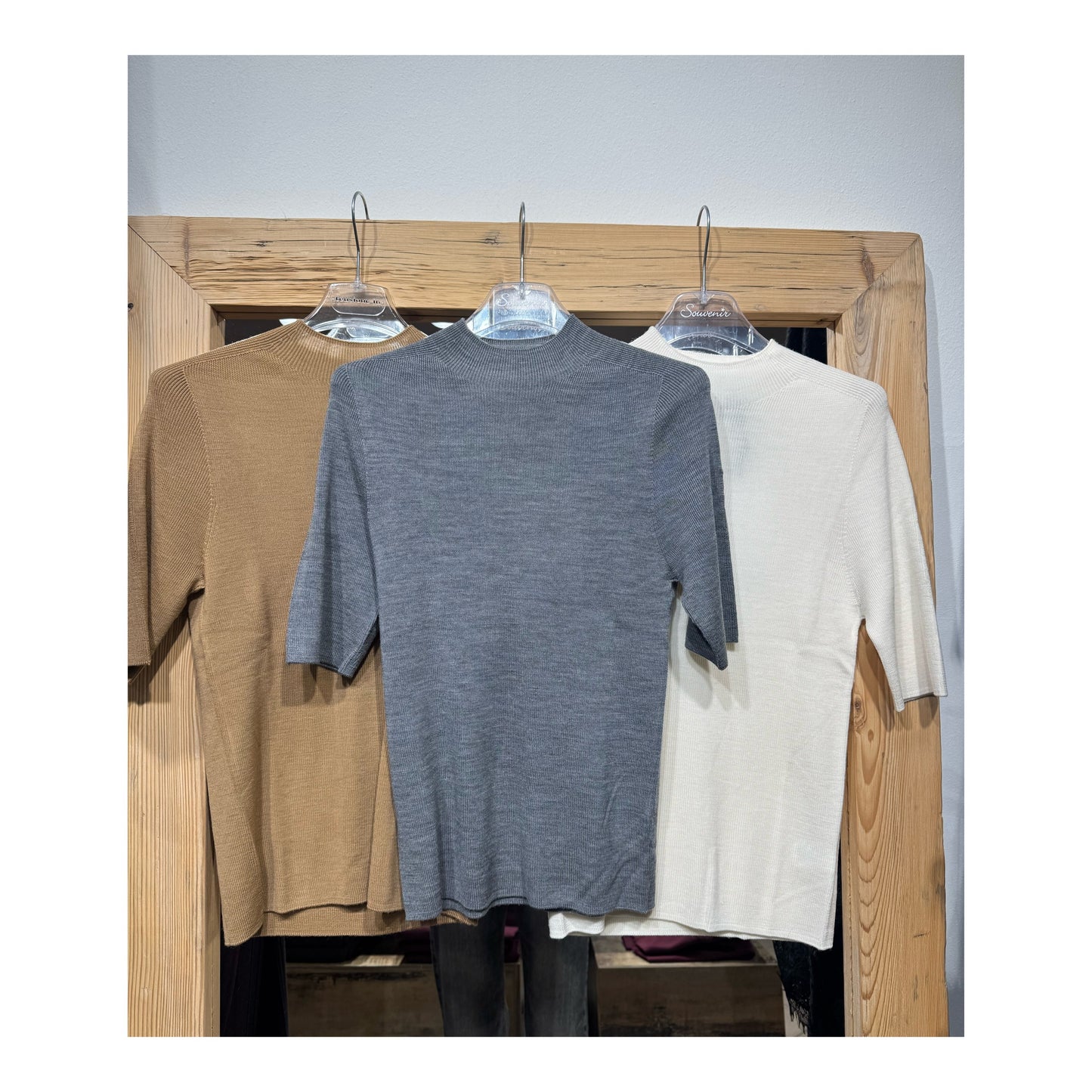 Maglioncino lana merino collo rialzato - Have One