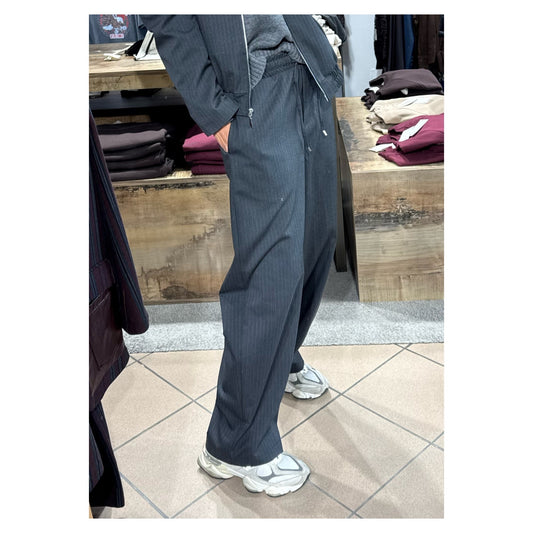 Pantalone gessato coulisse - Tensione In