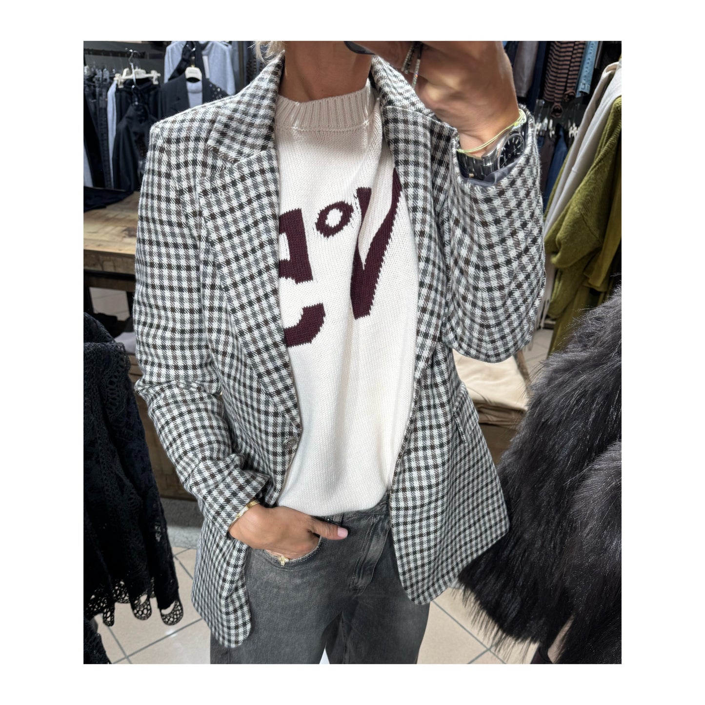 Blazer check - Tensione In