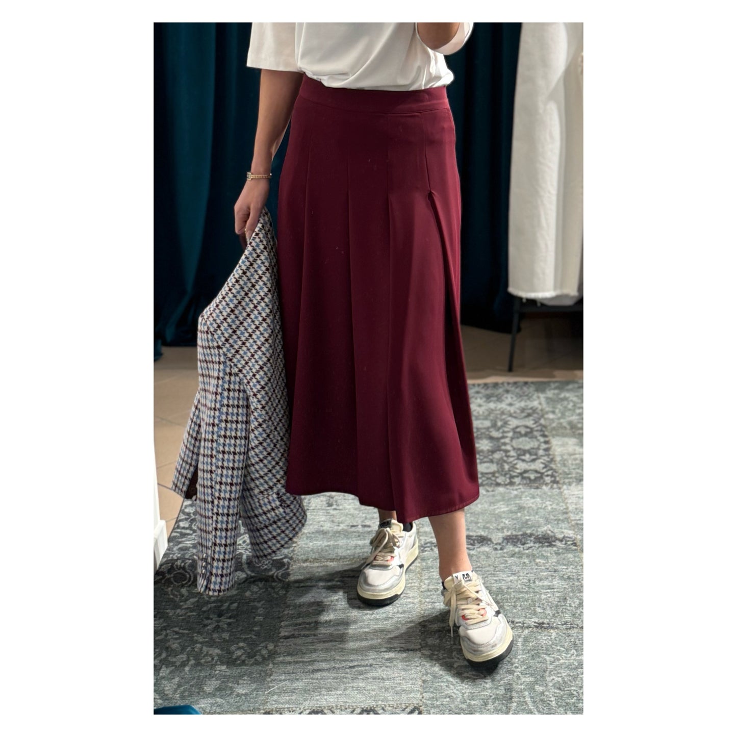 Gonna Midi pieghe - Tensione In