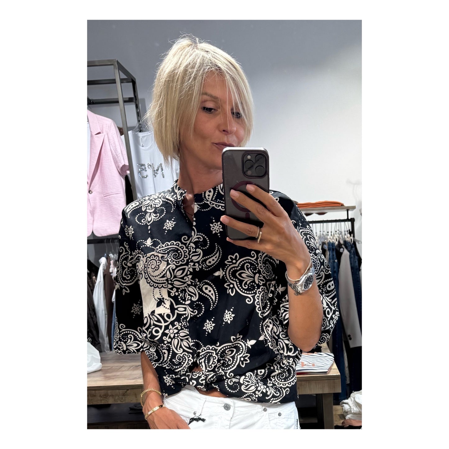 Camicia bandana - tensione in