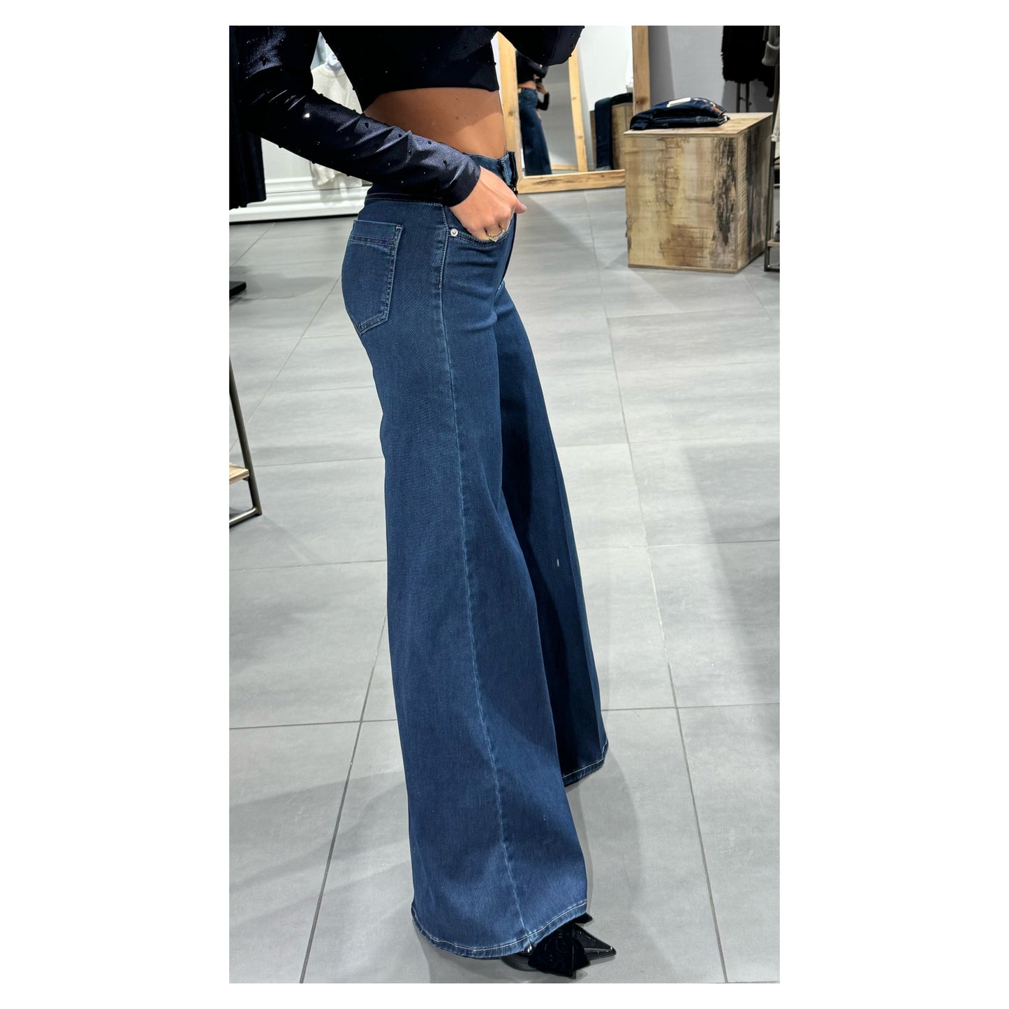 Jeans zampa elasticizzato - Have One