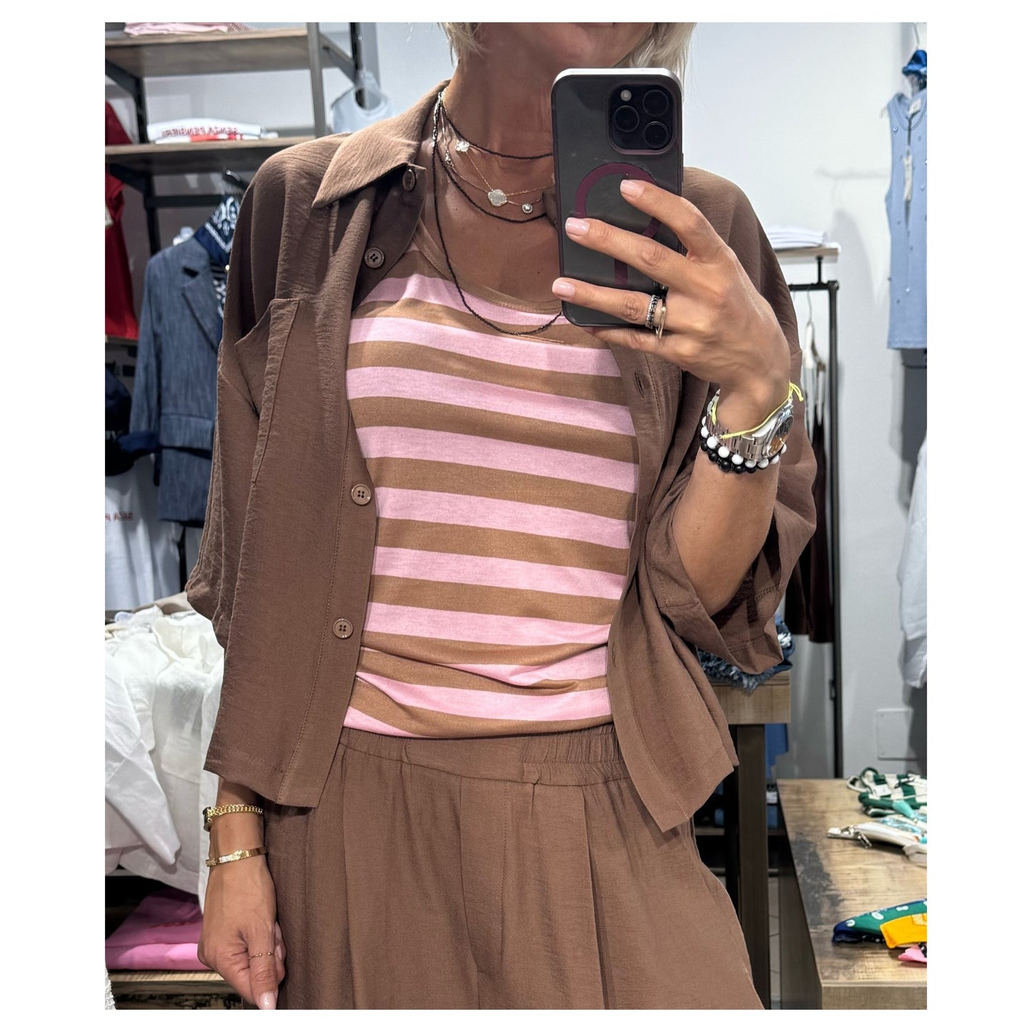 Camicia manica corta