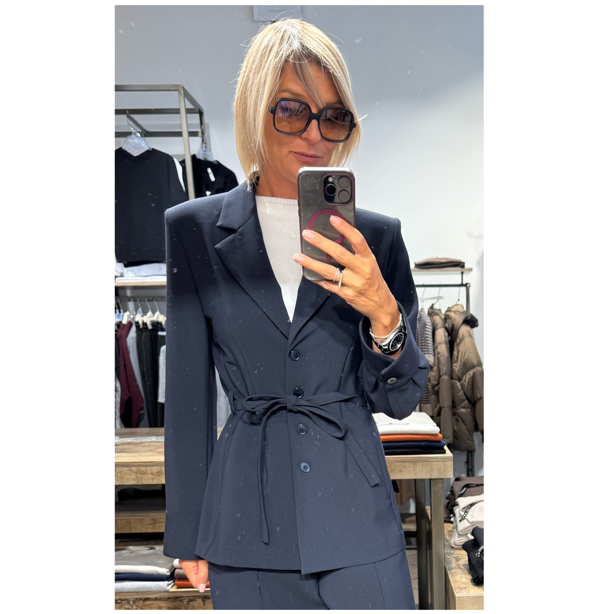 Blazer lungo fusciacca - Souvenir