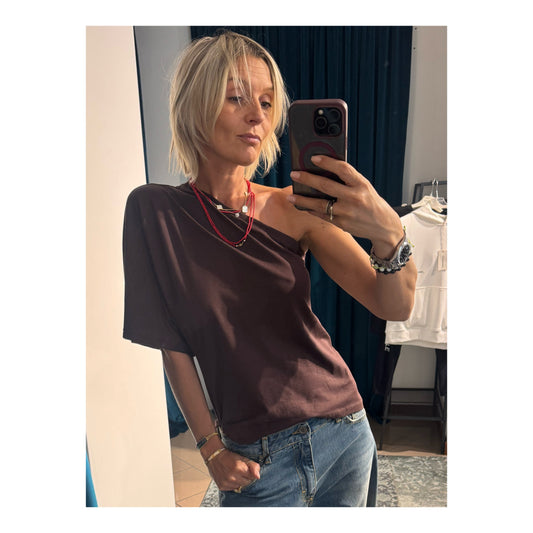 T-shirt monospalla - Tensione In