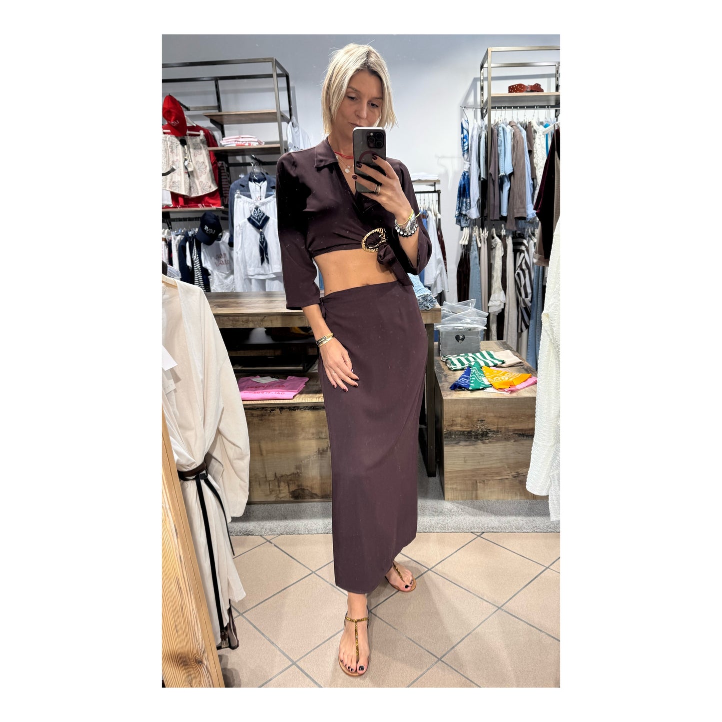 Completo top e gonna - Haveone