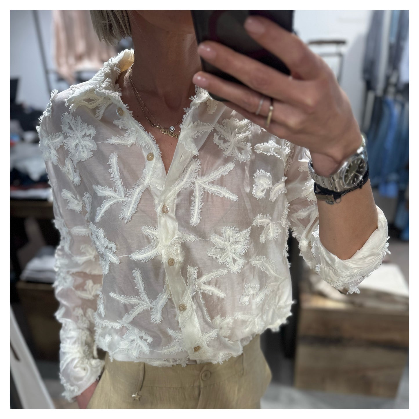 Camicia ricamo - Souvenir