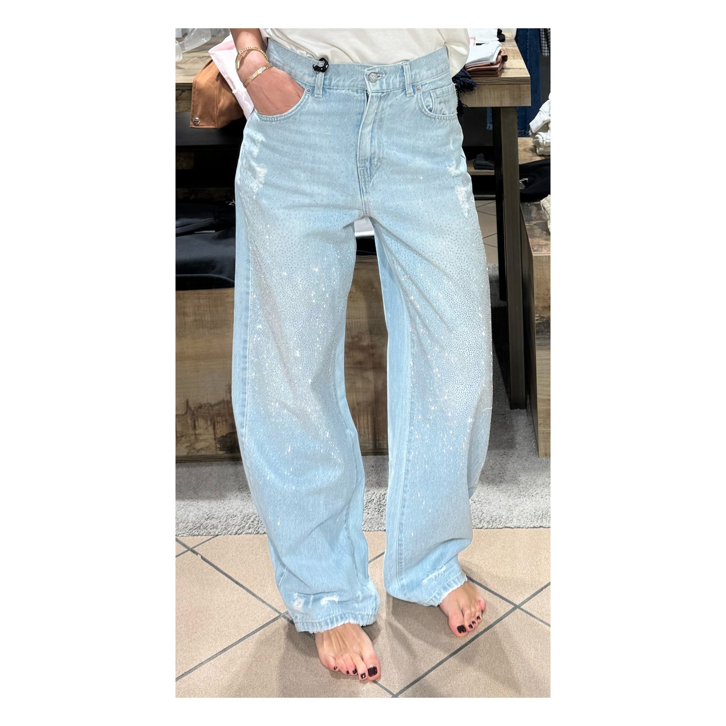 Jeans Stella strass - Have One