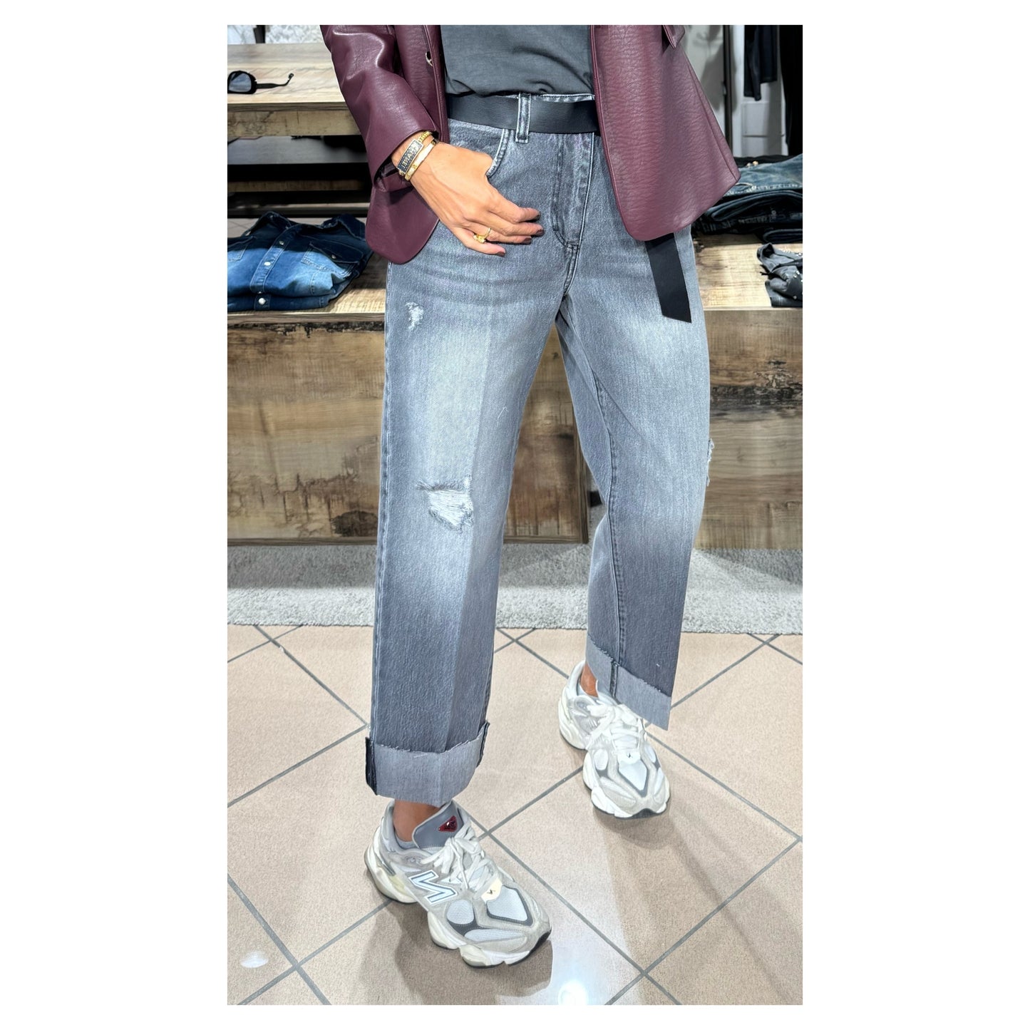 Jeans Mandy strappetti - Have One