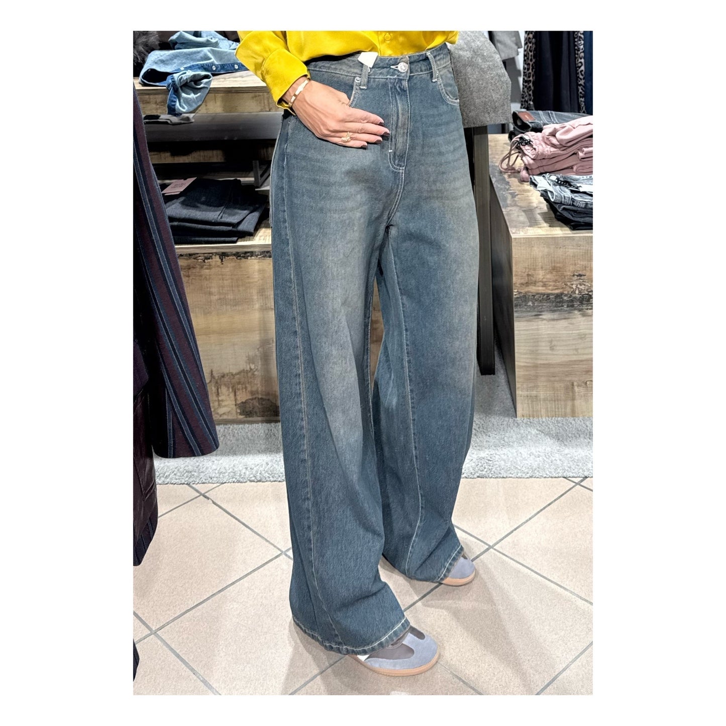 Jeans Giusi maxipocket - Tensione In