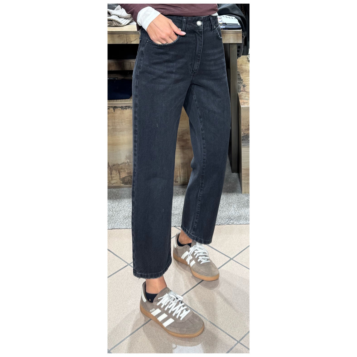 Jeans Tom zante nero - Tensione In