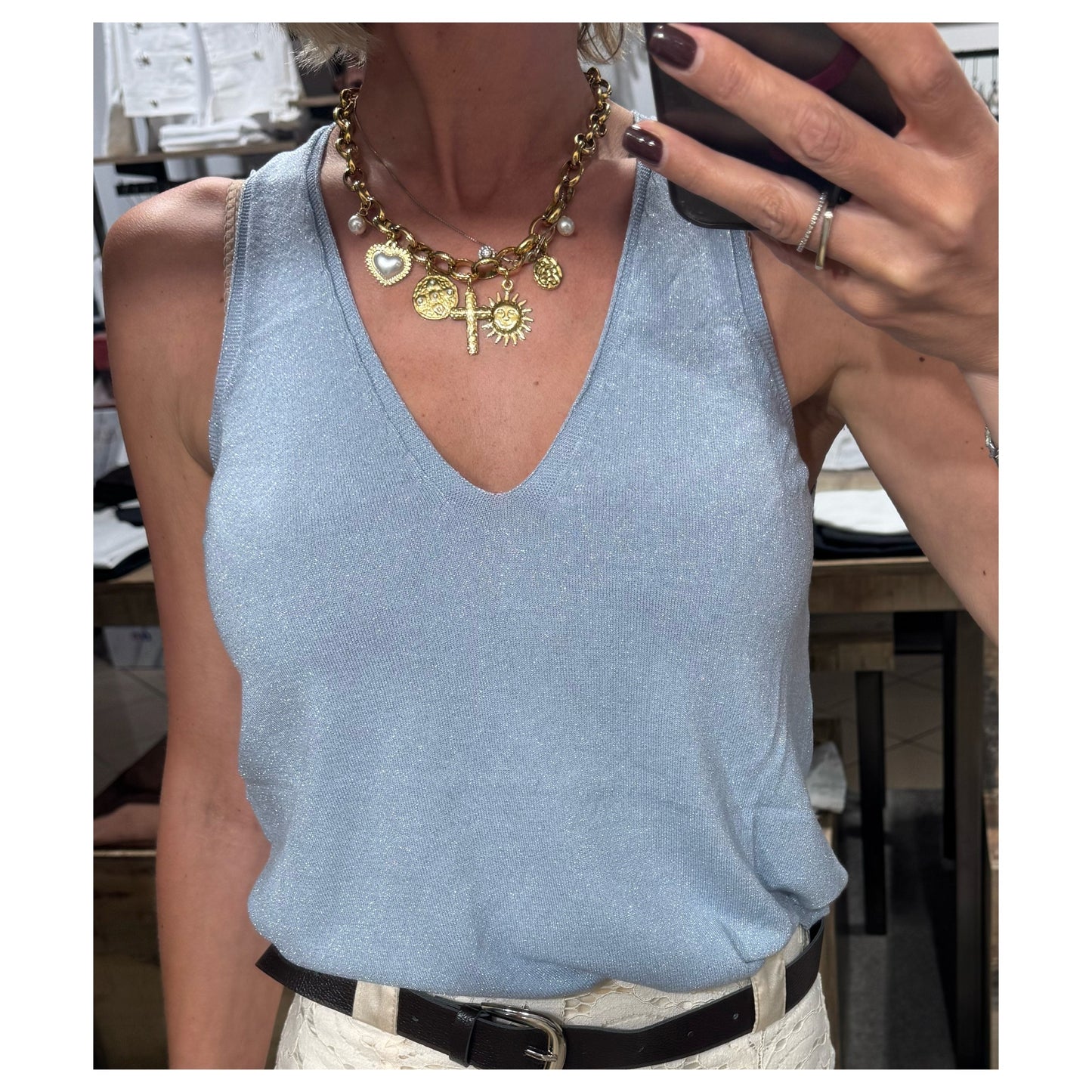 Top misto viscosa lurex - Souvenir
