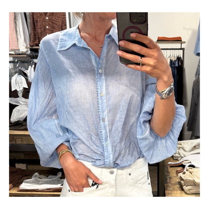 Camicia mussola con elastico manica sul fondo - Have One