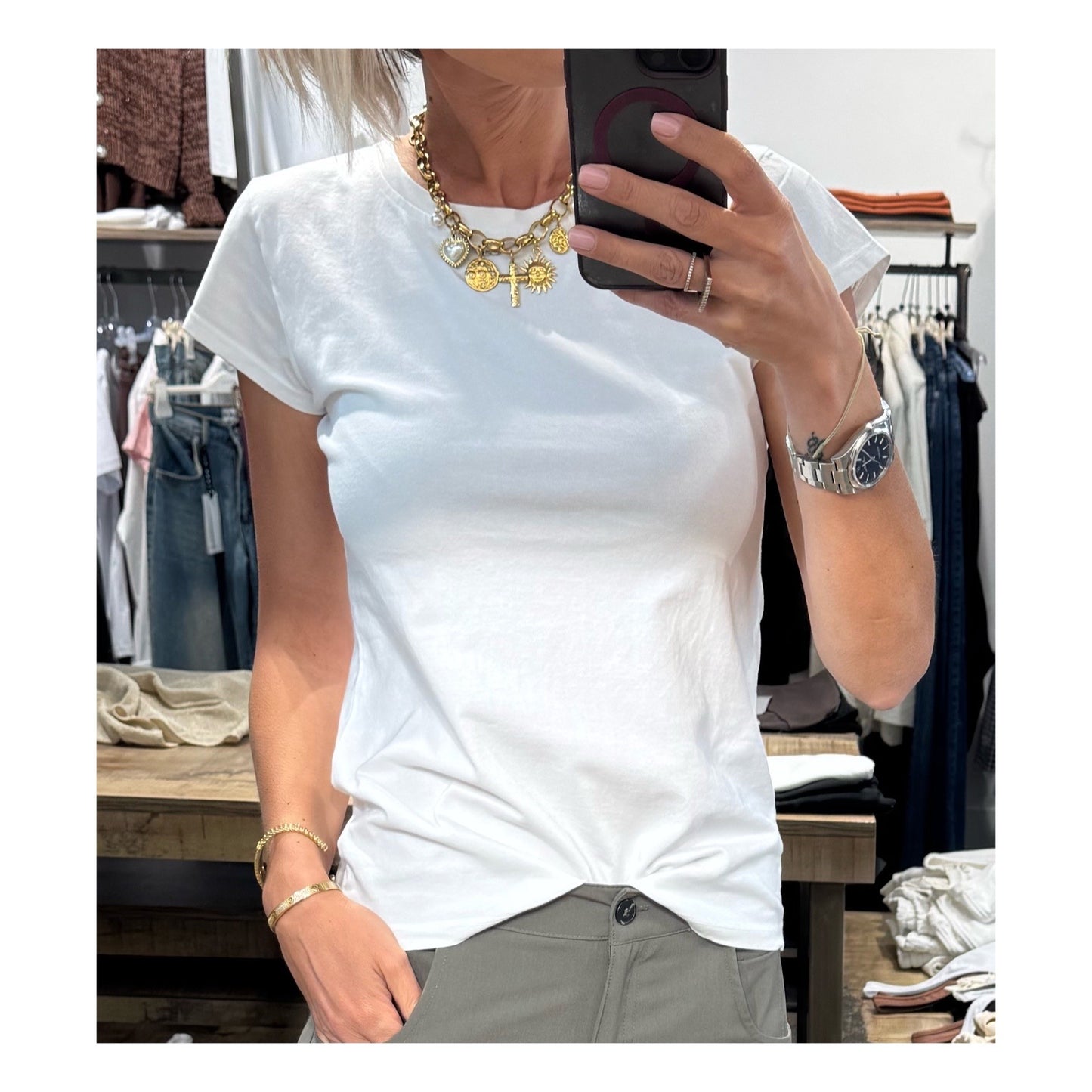T-shirt girocollo - Haveone