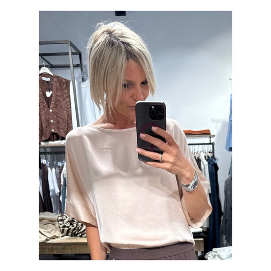 Blusa viscosa luminosa - Tensione In