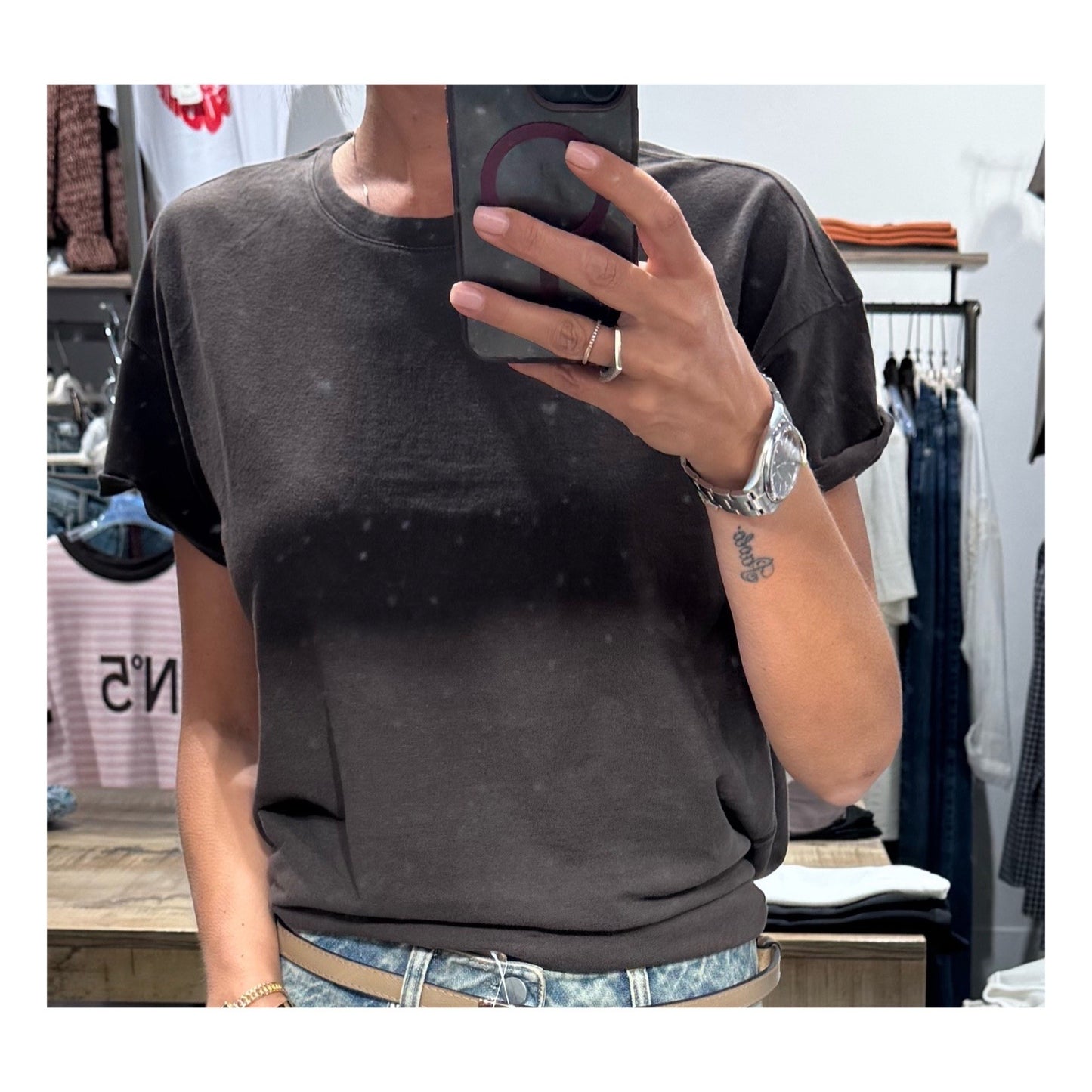 T-shirt lino e cotone - Souvenir
