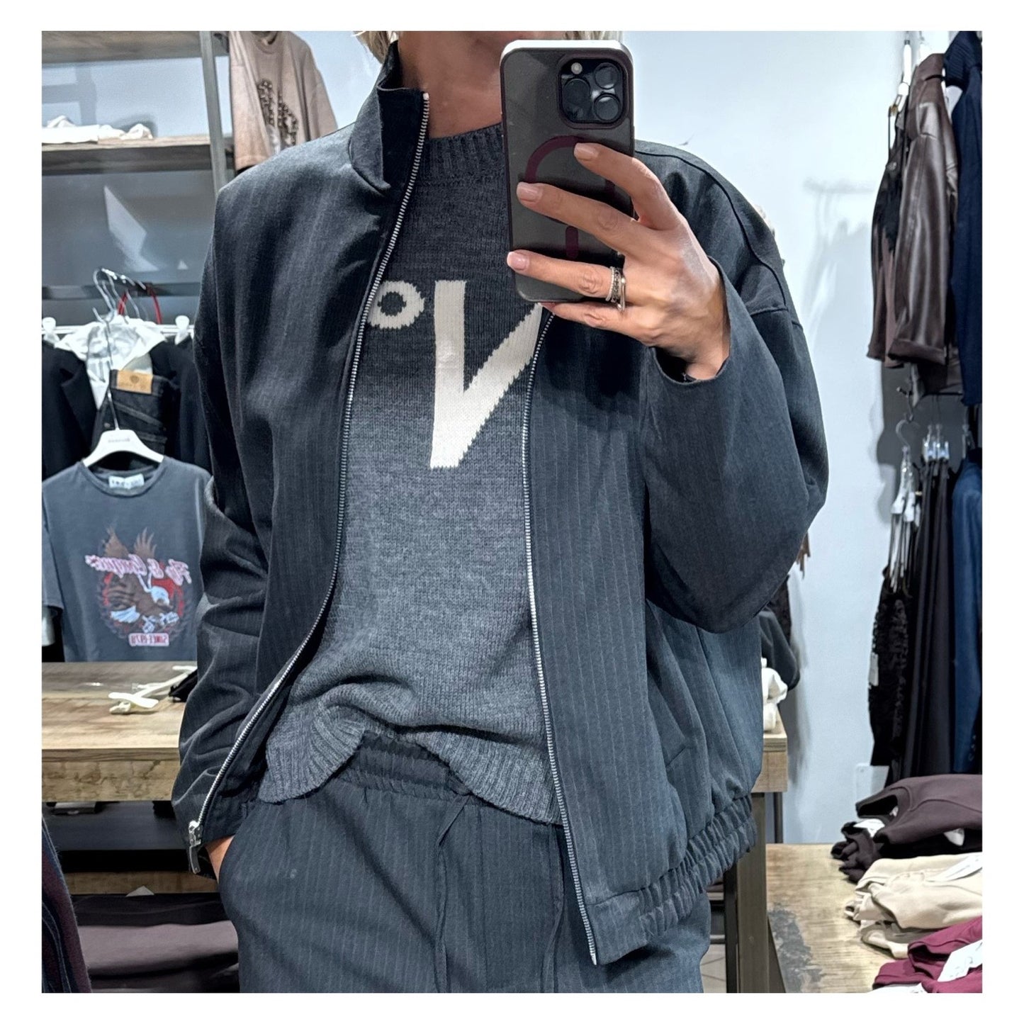 Bomberino gessato - Tensione In