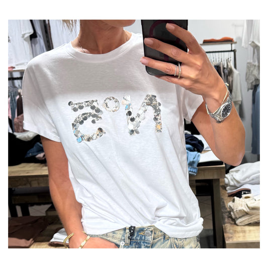 T-shirt N5 paillettes - Tensione In