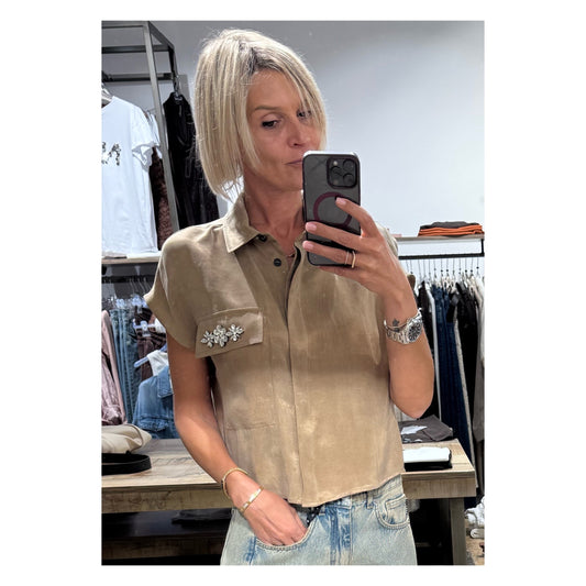 Camicia smanicata  - tensione in
