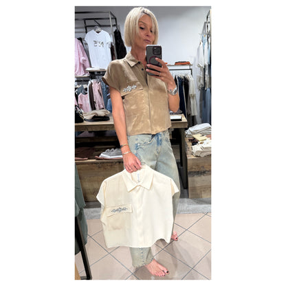 Camicia smanicata  - tensione in