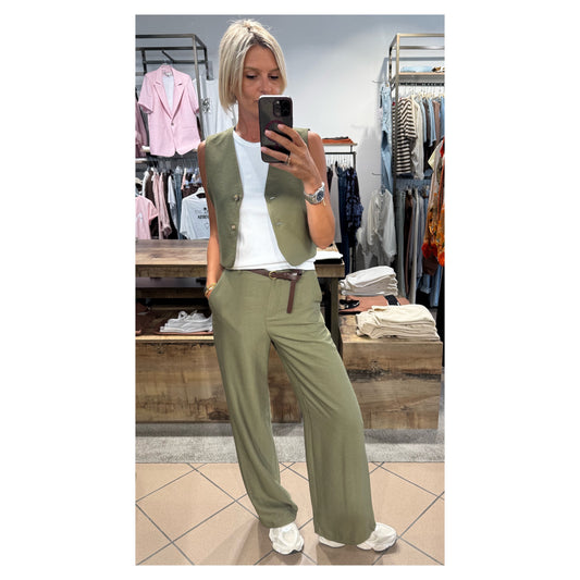 Completo gilet pantalone con coulisse - Haveone