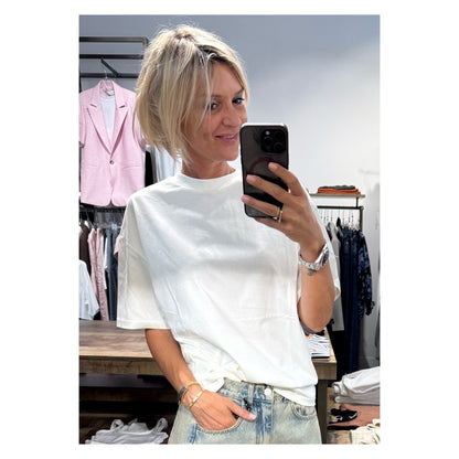 T-shirt girocollo stampa dietro - Haveone