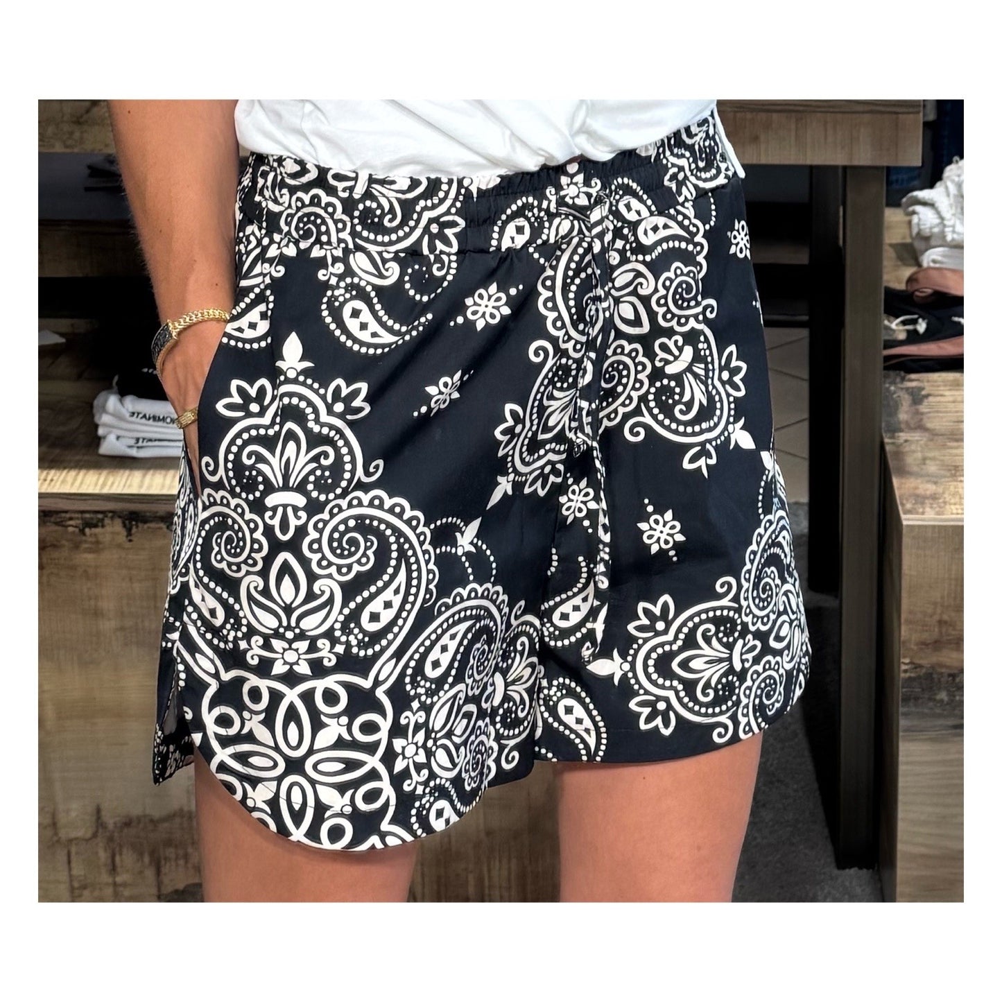 Bermuda bandana coulisse - tensione In