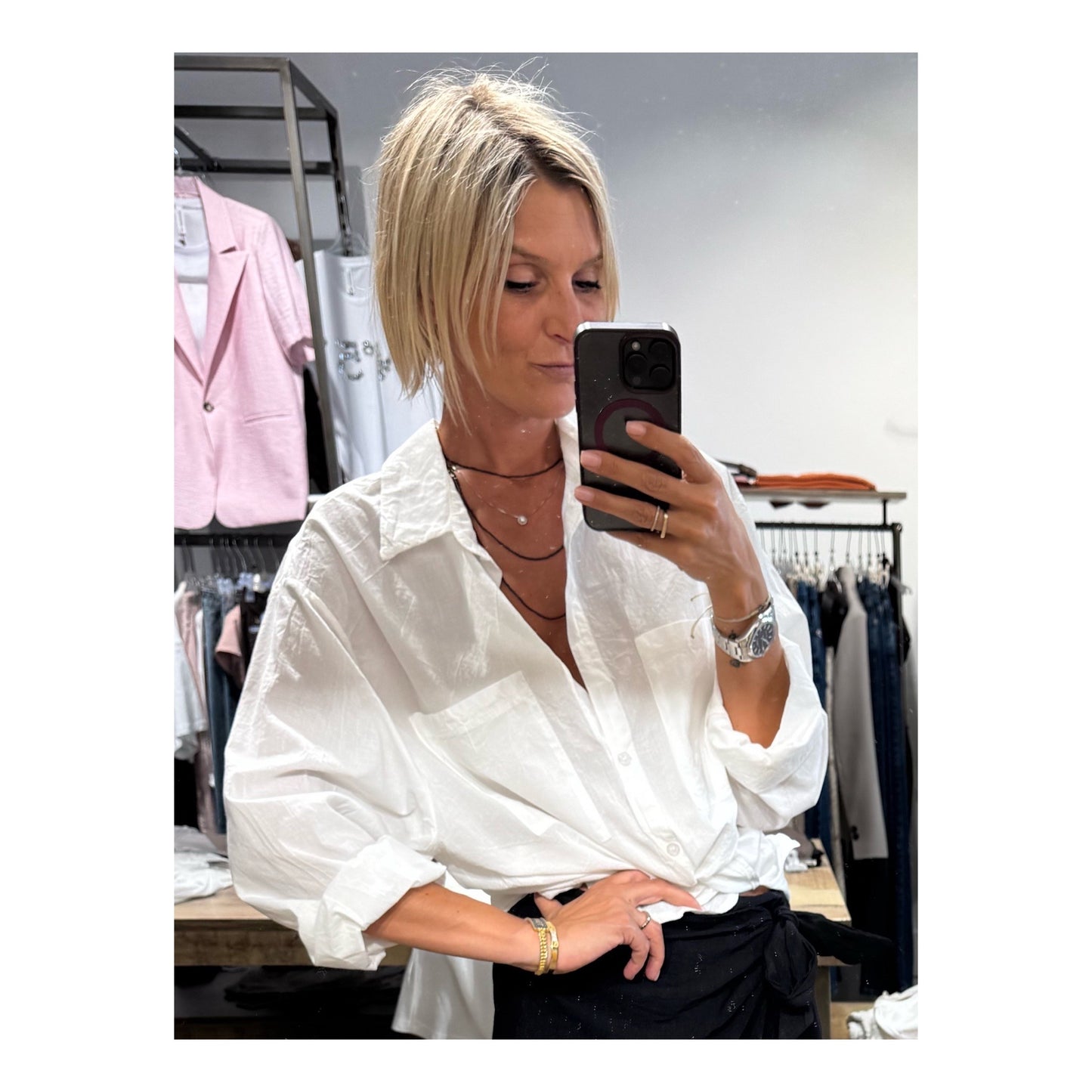 Camicia cotone over leggera - have one