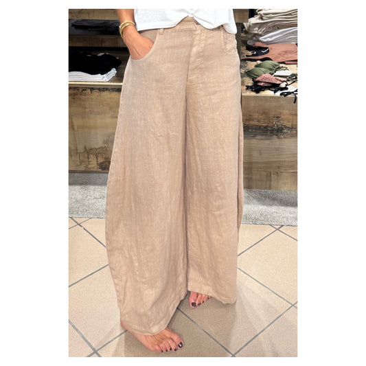 Pantalone Louvre Lino - Tensione In