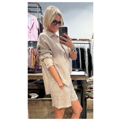 camicia Lino - Haveone