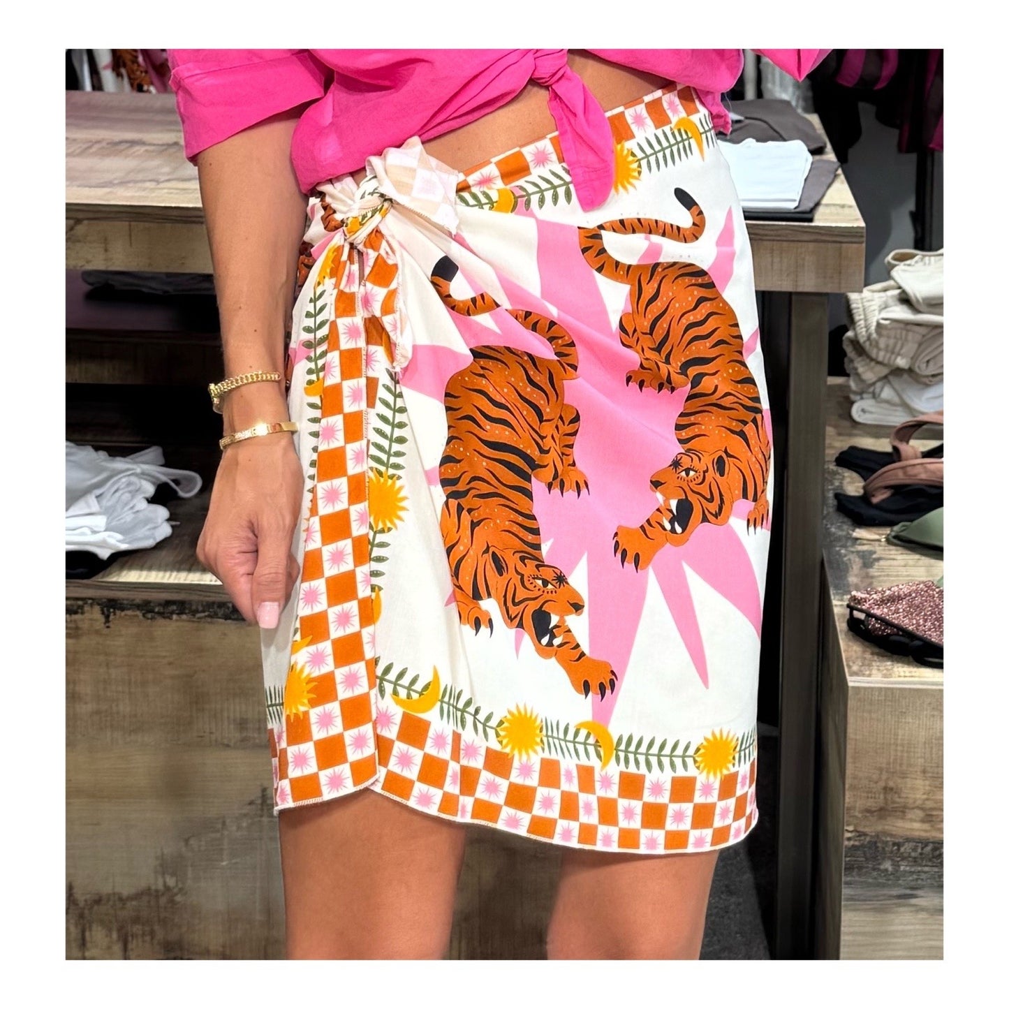 Gonna pareo tigre rosa - Have One