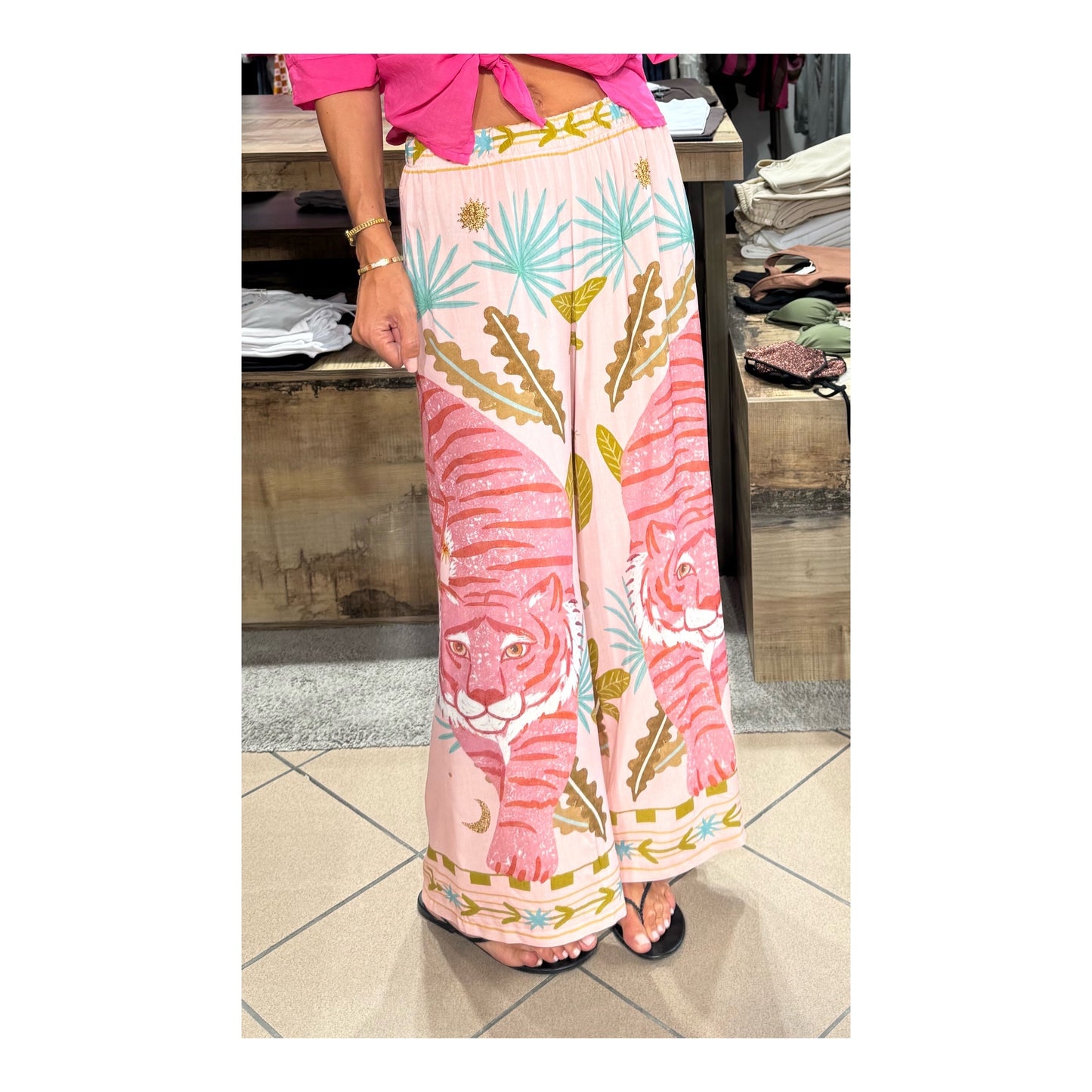 Pantalone viscosa fantasia  - Have One