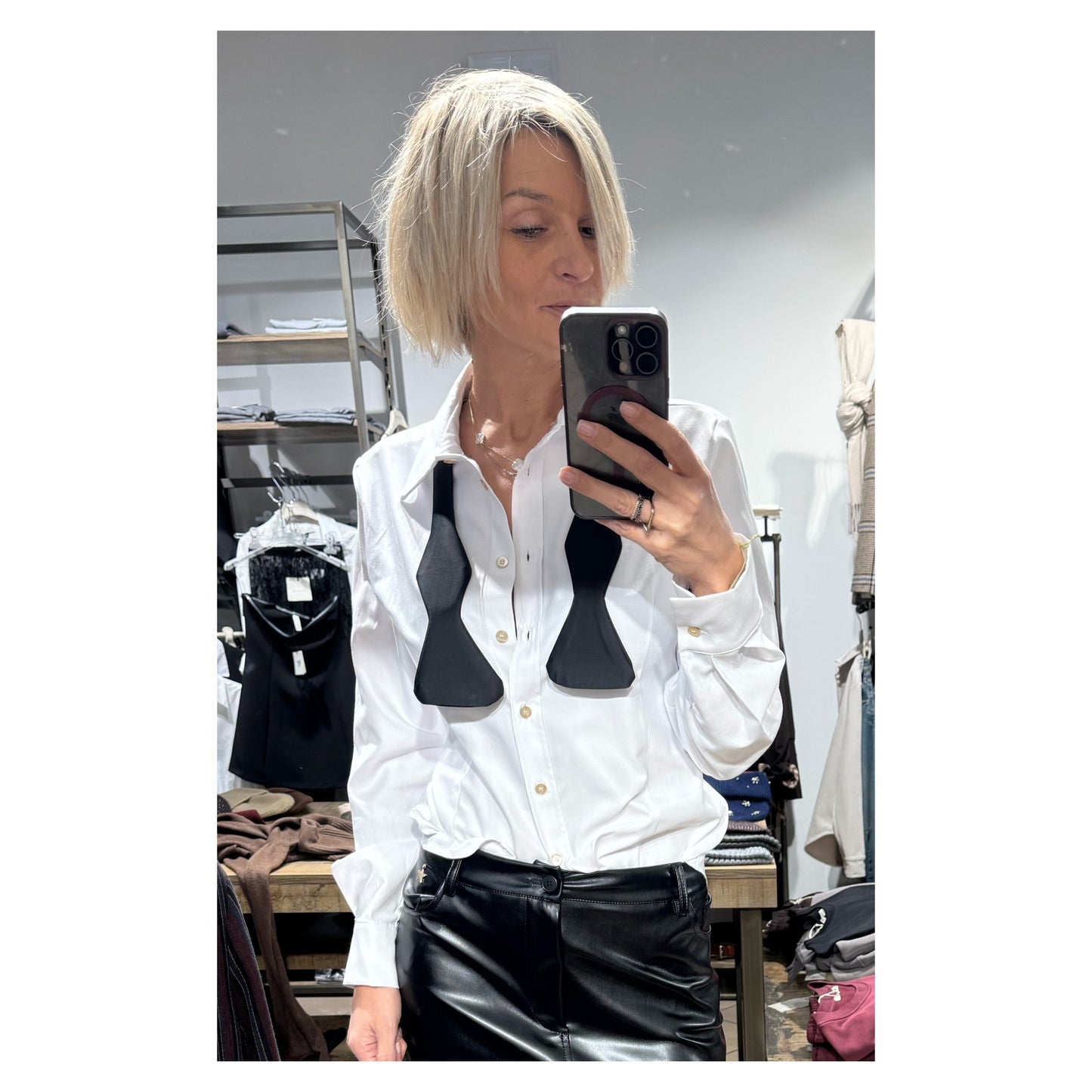 Camicia dettaglio smoking - Tensione In