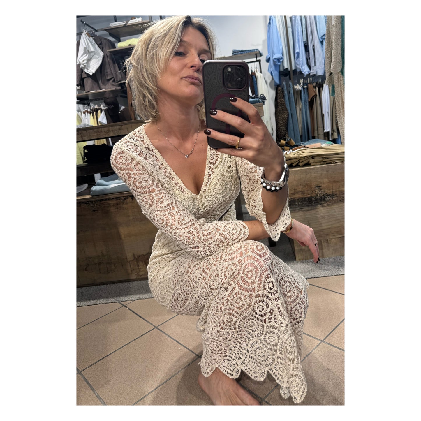 Abito macramè - Tensione In