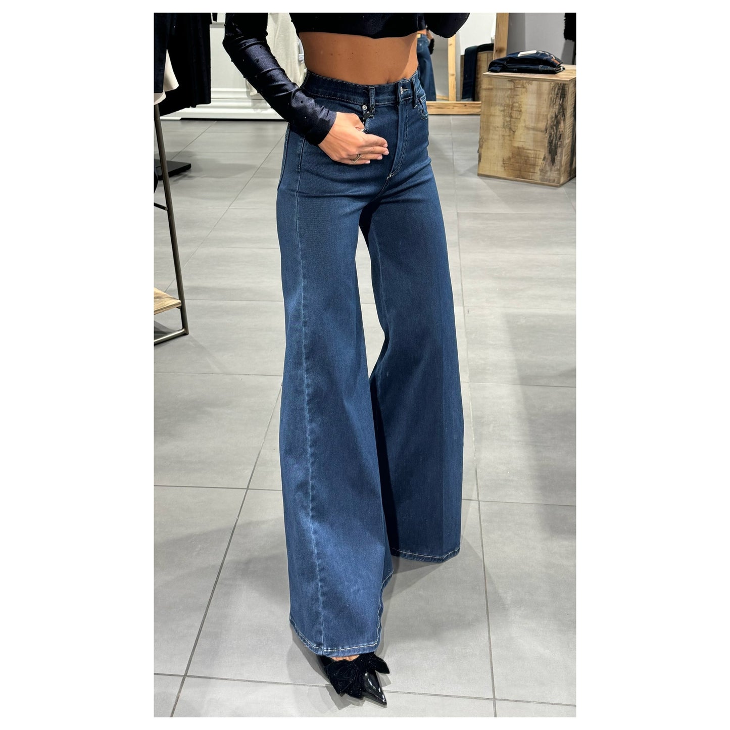 Jeans zampa elasticizzato - Have One