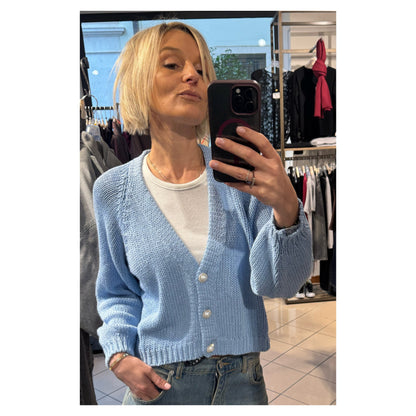 Cardigan bottone perla - Have One