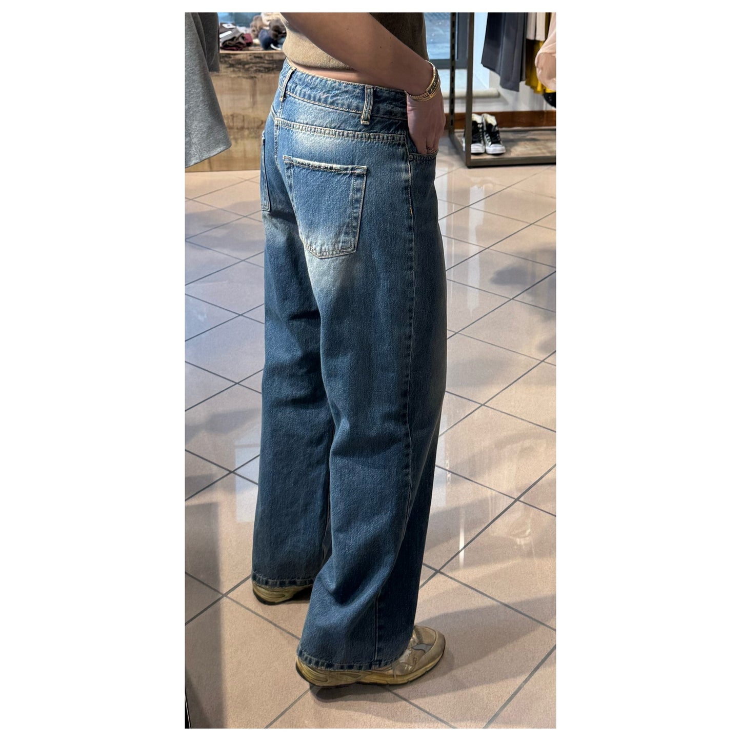 Jeans gamba morbida al tè - Souvenir