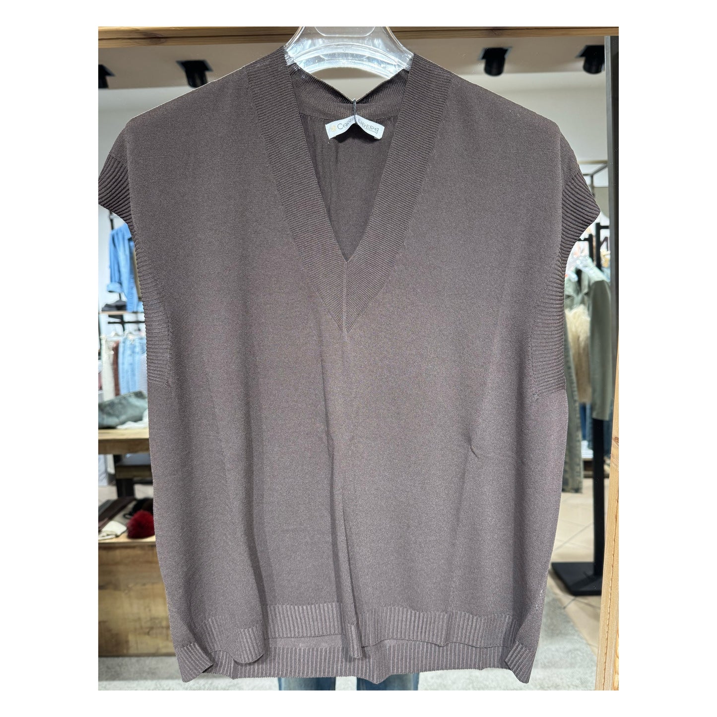 Pull smanicato - carta libera