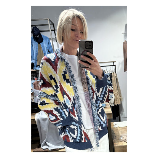 Cardigan etnico - Tensione In