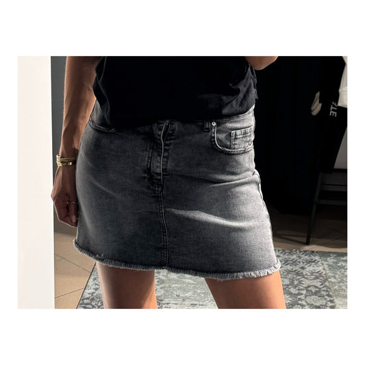 Gonna jeans elasticizzata - 727