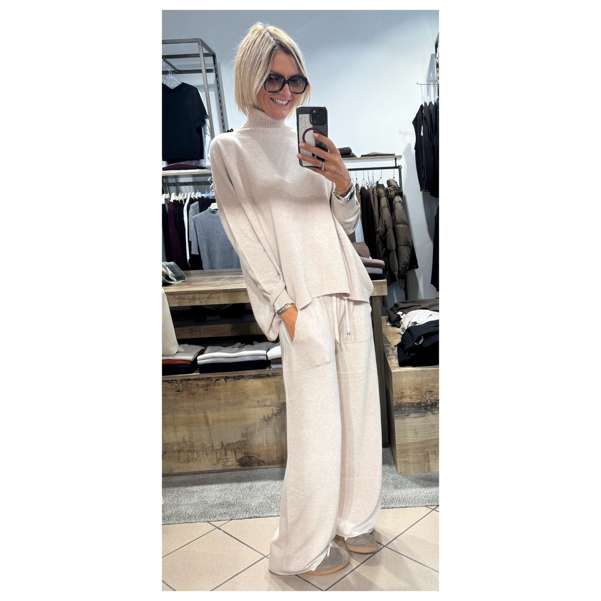 Tuta dolcevita e Panta coulisse - Haveone