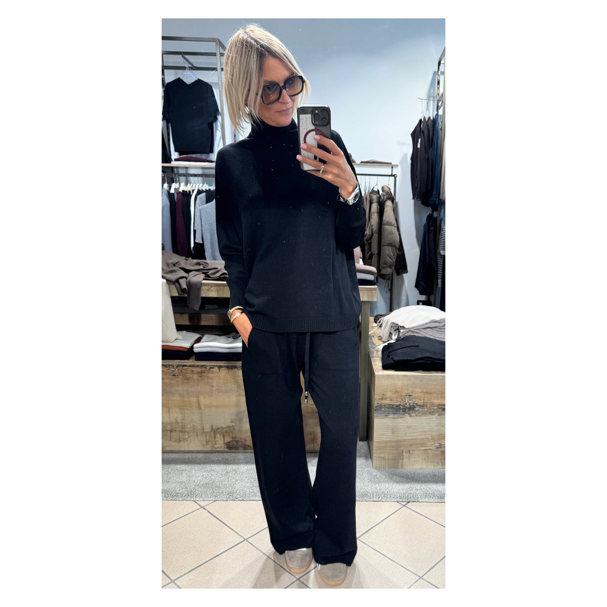 Tuta dolcevita e Panta coulisse - Haveone