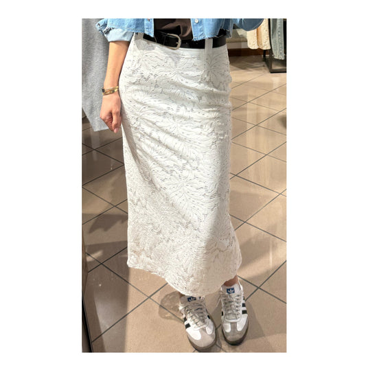 Gonna pizzo spacco sul retro - Have One