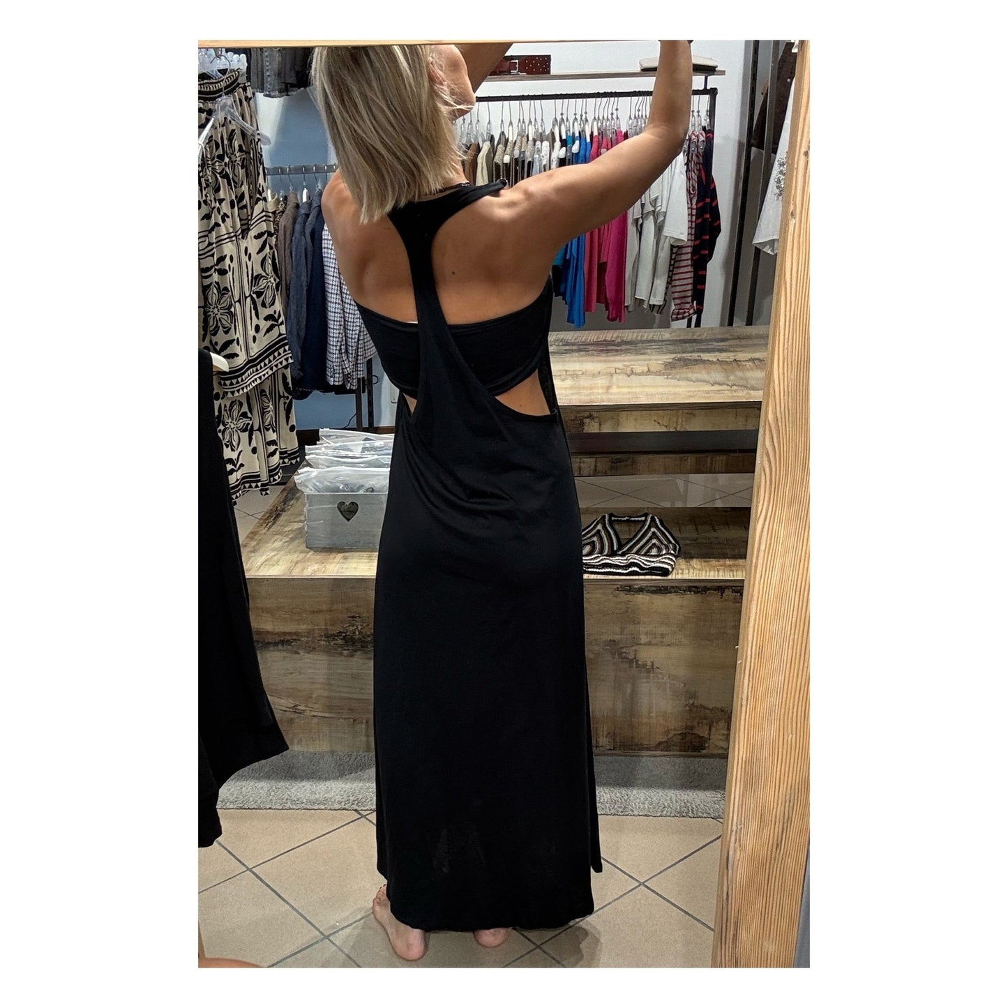 Abito cotone leggero - tensione in