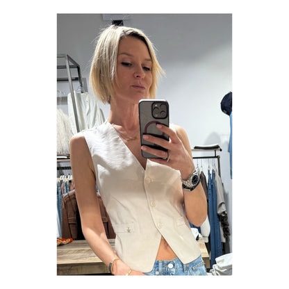 Gilet lino viscosa - Souvenir